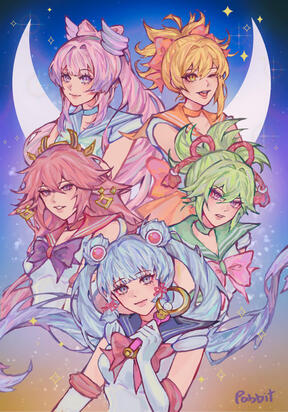 Inazuma Girl x Sailor Moon